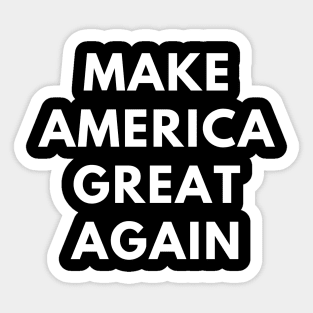 Make America Great Again Sticker